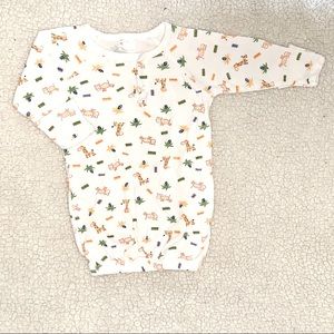 0-3 month gender neutral sleeper gown